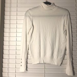 Zara White turtle neck